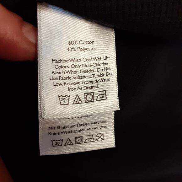 EDDIE BAUER THERMAL WAFFLE KNIT HENLEY in BLACK, MENS SIZE 2XL. - Picture 7 of 11